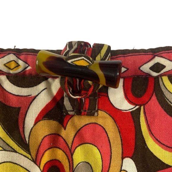 Vera Bradley Puccini Large Floral Toggle Tote Shoulder Shopping Bag Retired - Picture 5 of 12